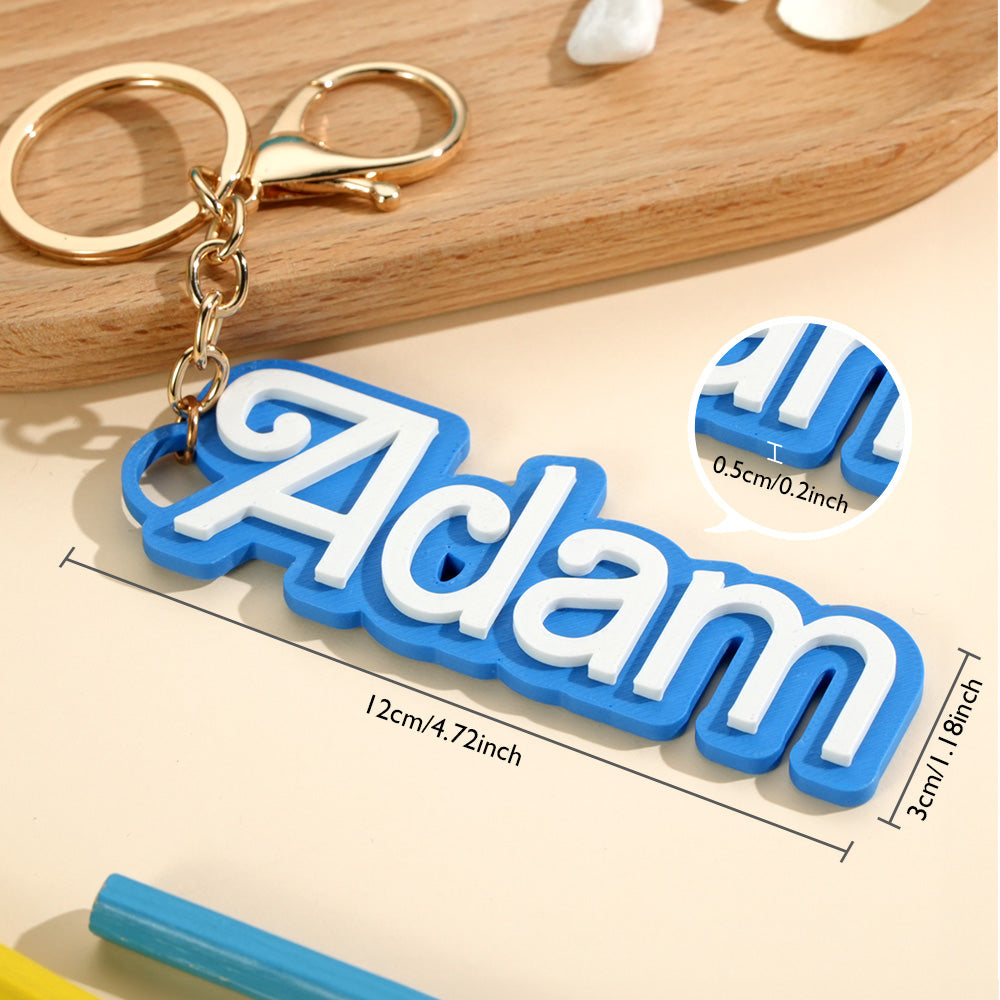 Personalized Backpack Name Tag – Custom Bag Charm Back to School Gift for Kids