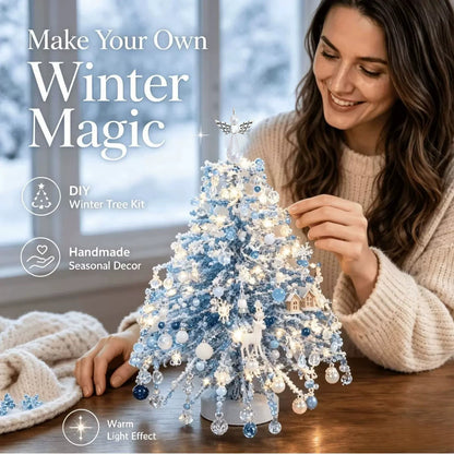 DIY Beaded Holiday Tree Kit – Handmade Halloween & Christmas Decor