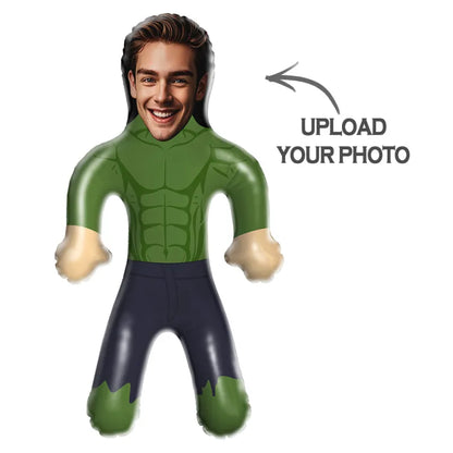 Custom Face Action Hero Blow Up Dolls Funny Inflatable Balloon Custom Air Doll for Party Favors