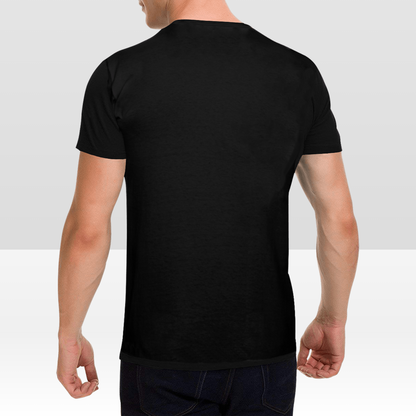Camiseta personalizada de doble cara para hombre: diseña la parte delantera y trasera a tu gusto