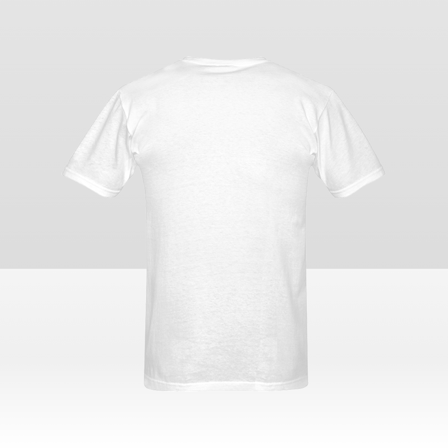 Camiseta personalizada de doble cara para hombre: diseña la parte delantera y trasera a tu gusto