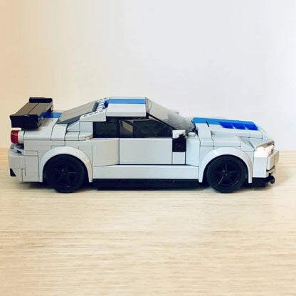 Nissan Skyline GT-R R34 Z-Tune Creatieve Voertuig Racewagen Bouwstenen Constructiespeelgoed Bakstenen Figuren Cadeau voor Autoliefhebbers