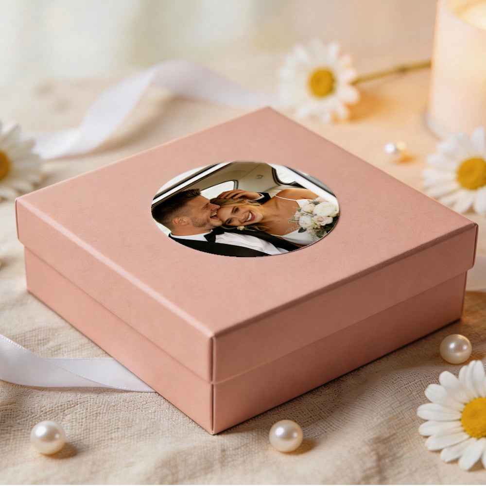 Set of 15 custom photo tag stickers