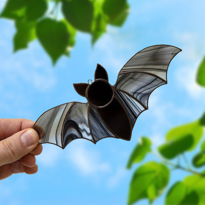 Glass Bat Ornament Suncatcher