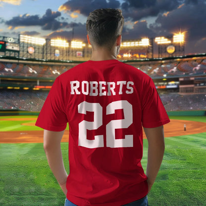 Personalized Football Sports T-Shirt – Custom Name & Number Back to School