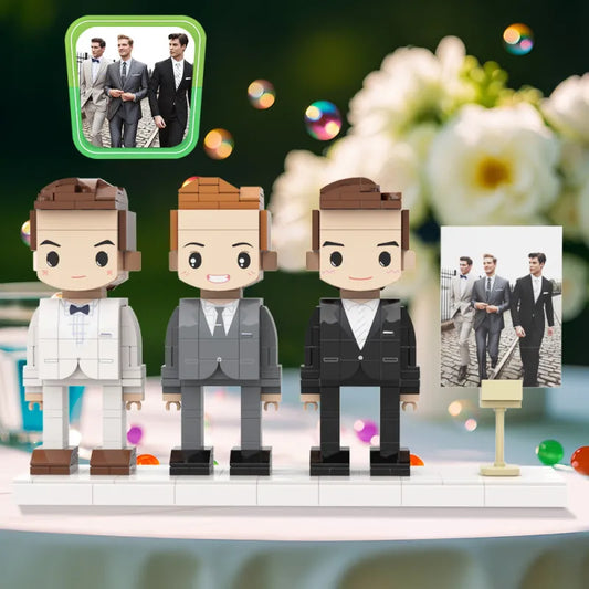 Family gift idea – custom LEGO-style mini figures

