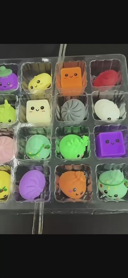 2026 Christmas Squishy Advent Calendar – 24-Day Dumpling Fidget Toy for Kids