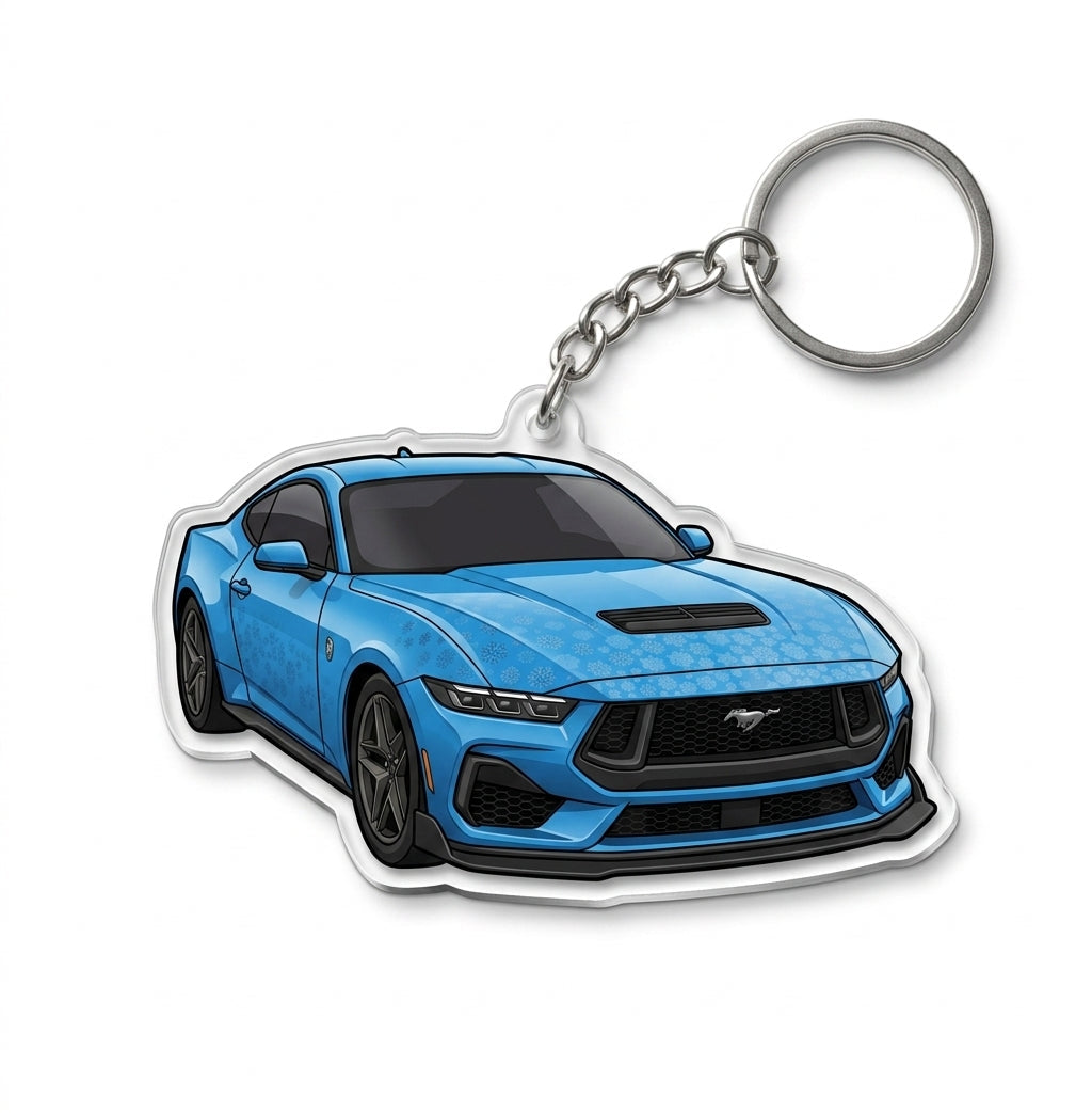 Personalized Car Photo Keychain – Custom Acrylic Vehicle Shape Gift